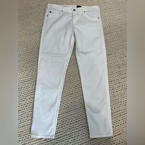 Adriano Goldschmeid NWOT White Jeans size 32R Beautiful